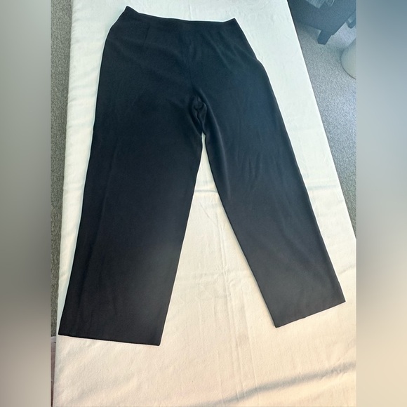 Misook Black Dress Pants Hardly Worn Great For Work & Nice Occasions Size Large - Picture 2 of 7